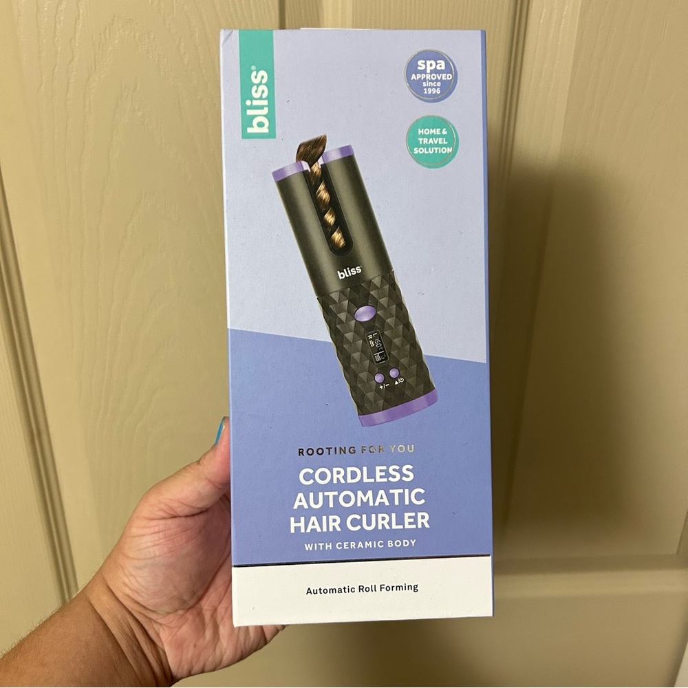 Bliss Cordless Hair Curler with Ceramic Body